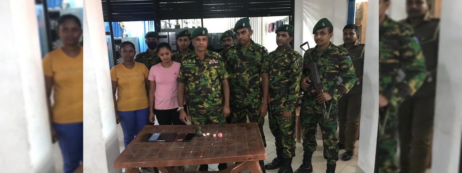 Five suspects arrested with hand grenade in Ragama